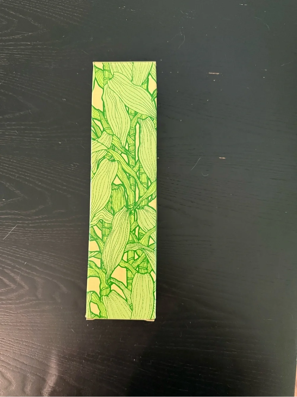 (1/2) Avon Corn-Shaped Soap Bottle in Light Green with Gold Pump